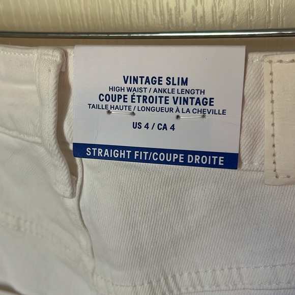 H&M White “Vintage Slim” High Rise Jeans - Picture 3 of 12